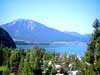 Ferienwohnung am Wolfgangsee in Österreich - der Blick auf den Wolfgangsee